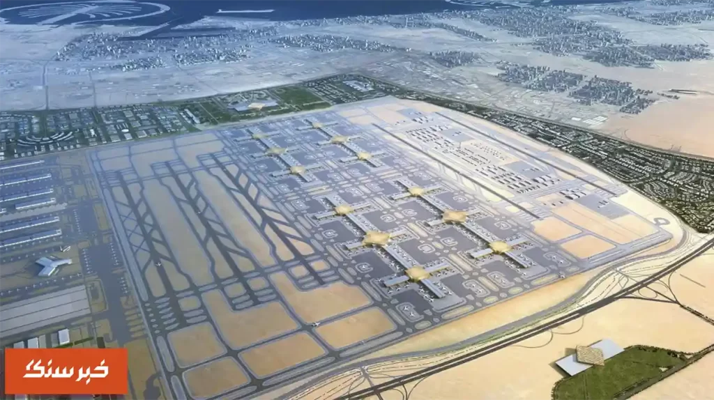 تصویری از فرودگاه بین المللی آل مکتوم 