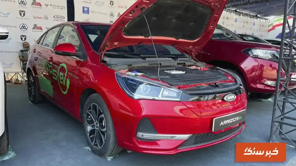 آریزو 5 EV اولین خودروی تمام برقی به بازار آمد